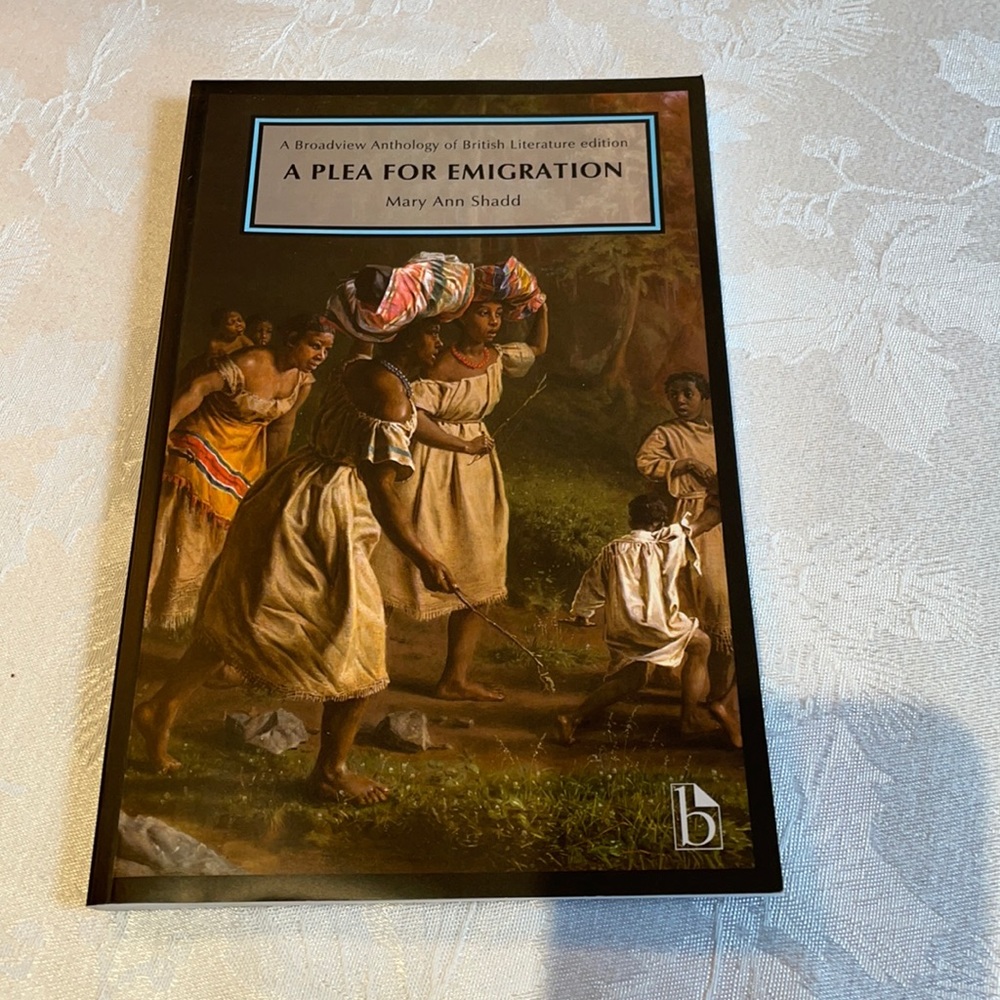 A Plea for Emigration by Mary Ann Shadd